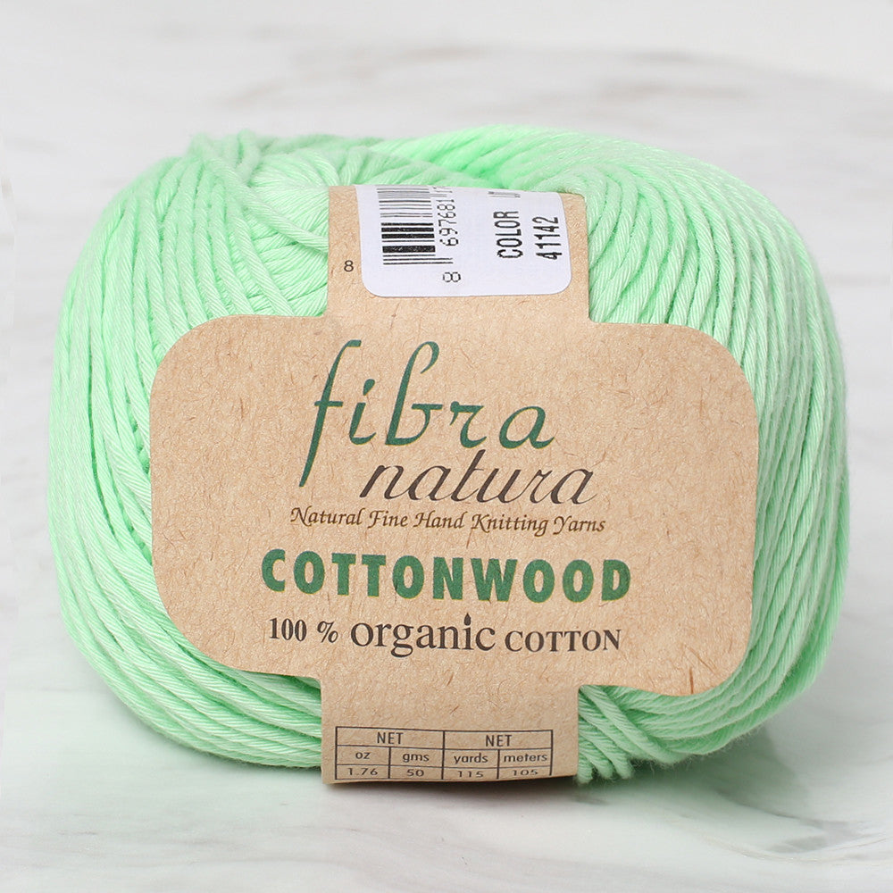 Fibra Natura Cottonwood Yeşil El Örgü İpi - 41142
